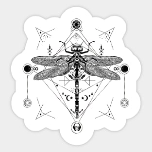 Dragonfly Tattoo Sticker